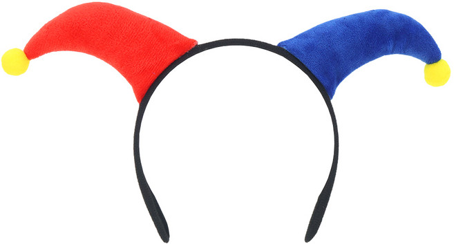 파티짱 할로윈 파티 머리띠 소품 분장 운동회 체육대회, 1개, 삐에로 머리띠