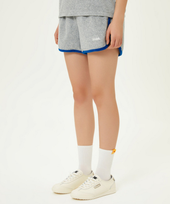 코닥 KODAK 테리 3부 반바지 우먼 MELANGE GREY