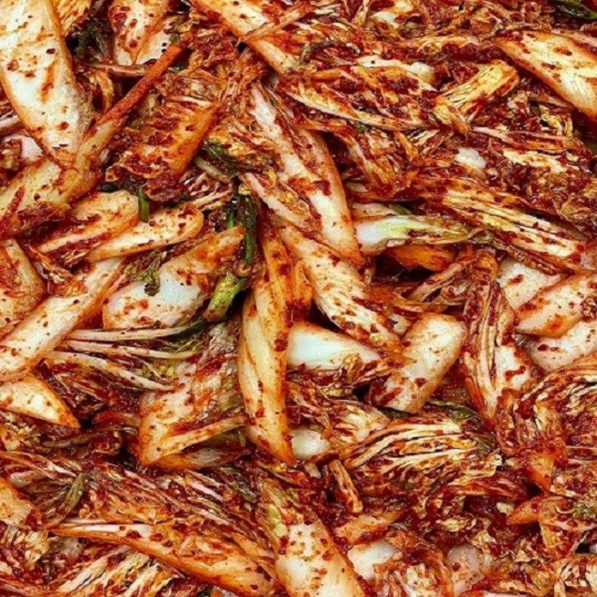 [당일생산/100% 국내산] 칼국수집 양념듬뿍 아삭한 알배기 겉절이 김치, 5kg, 1개