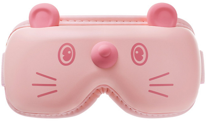 couyor 눈마사지기 온열 진동 어린이용, 핑크 580039