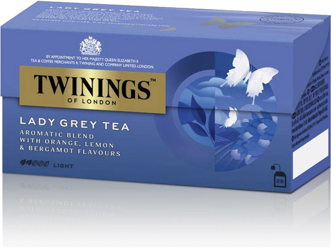 트와이닝 레이디 그레이 티, 1개, 25개입