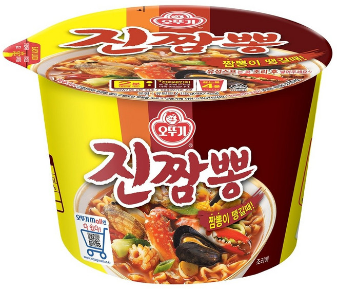 오뚜기 진짬뽕 용기 115g x 12, 12개