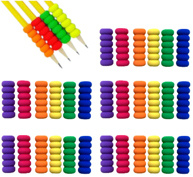 리베르 스펀지 연필 그립 굳은살방지 혼합 6종 세트, 30p