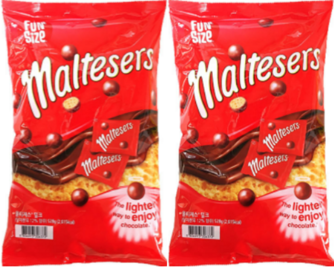 마즈 몰티져스 밀크 초콜릿, 528g, 2개