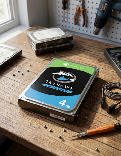 Seagate SkyHawk 監控硬碟 4TB, SKYHAWK, 4TB