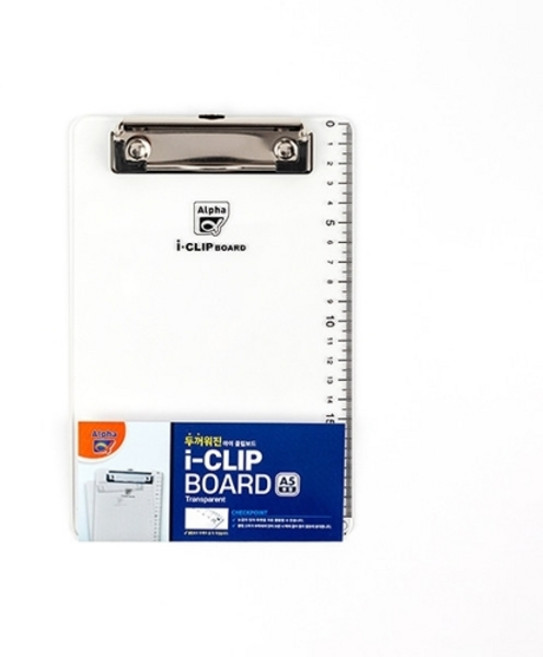 기타 [알파] 아크릴 클립보드 A5(투명), [4082660]투명, 색상:[4082660]투명