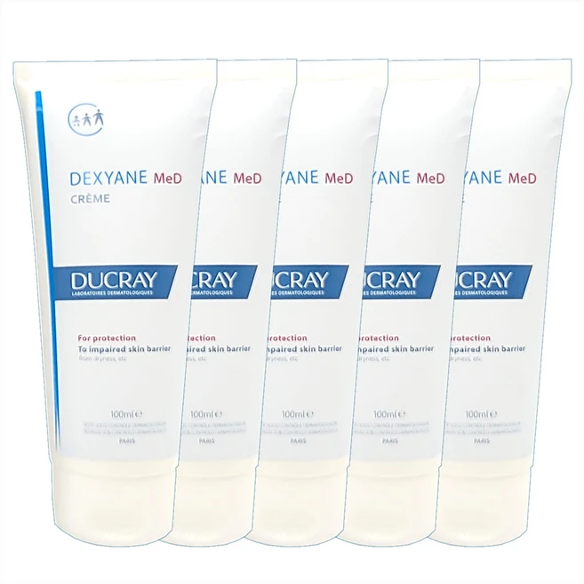 사용기한26년11월 듀크레이 덱시안 메드 MED 크림 MD DUCRAY DEXYANE 정식수입, 100ml, 5개 - 쿠팡