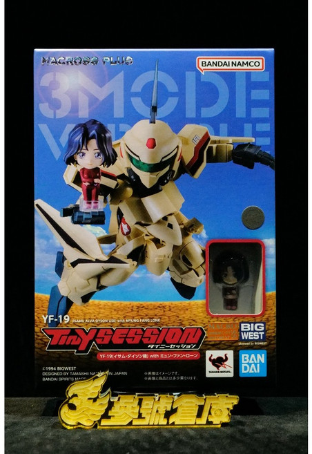 BANDAI NAMCO TINY SESSION 超時空要塞 Plus YF-19 勇與謬芳容, 1盒