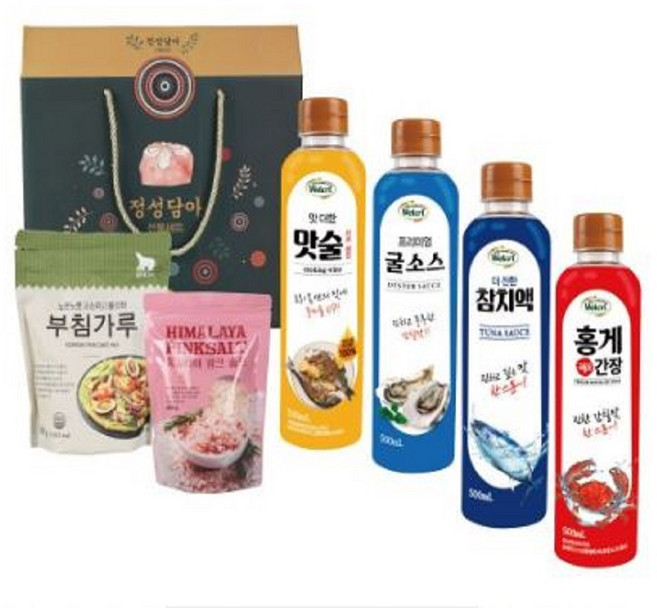 웰크리 정성담아 기프트 세트 7호(5세트 1박스) 명절선물세트