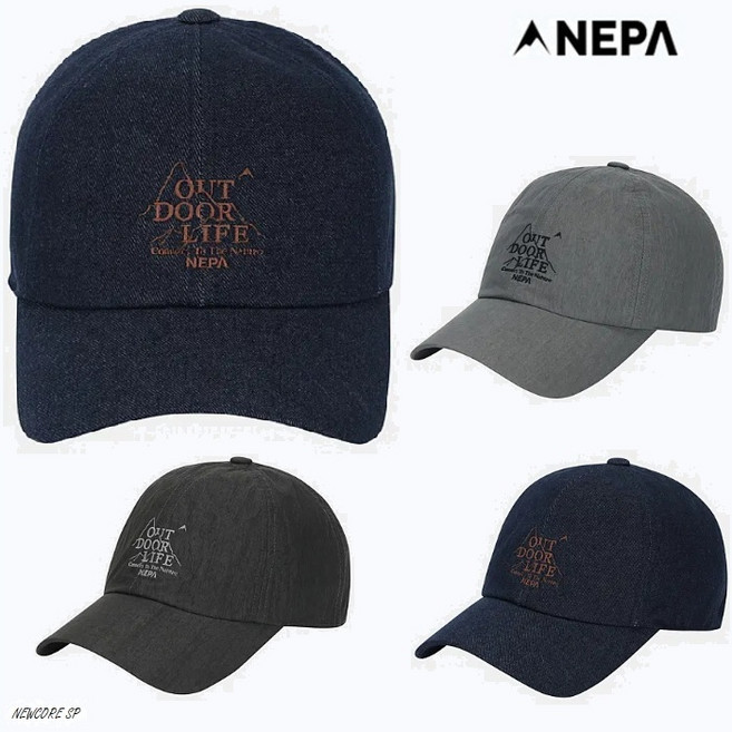 네파 NEPA 공용 자연을 모티프로 한 그래픽이 디자인 포인트 캐쥬얼한 디자인의 볼캡으로 일상에서 코디하기 용이한 챙모자