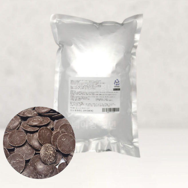 버릴스 코팅 컴파운드 밀크 초콜릿 1kg (아이스박스포장), 1개
