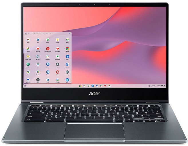 Acer - 크롬북 스핀 514 컨버터블 - 14인치 풀 HD 터치 AMD Ryzen 5 3500C 8GB DDR4 128GB eMMC HDMI - 미스트 그린 딜익스프레스 액세서, 1개