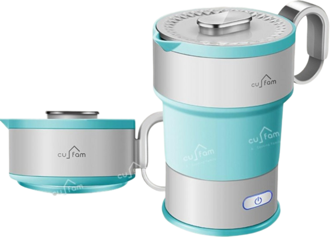 고플 여행 접이식 휴대용 전기포트