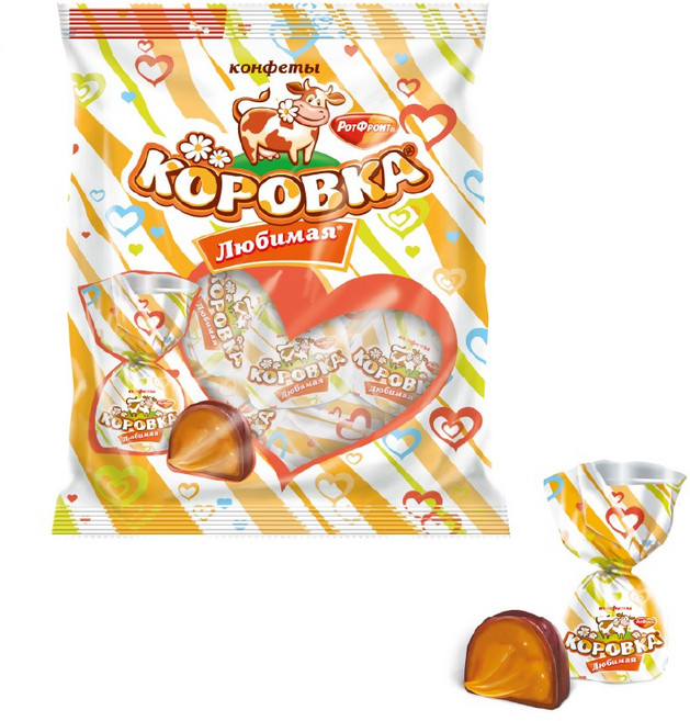 코로브카 류비마야 부드러운 연유필링 초콜릿 유럽 러시아연방 먹거리, 250g, 1개