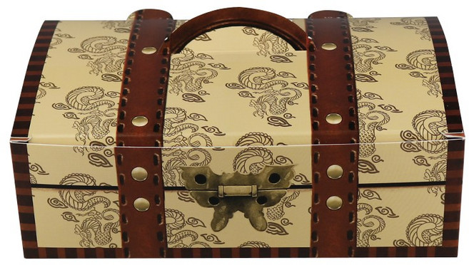 사다팩 치킨소 튀김 닭강정 와플포장 반마리 치킨박스 보물상자, 1개입, 200개