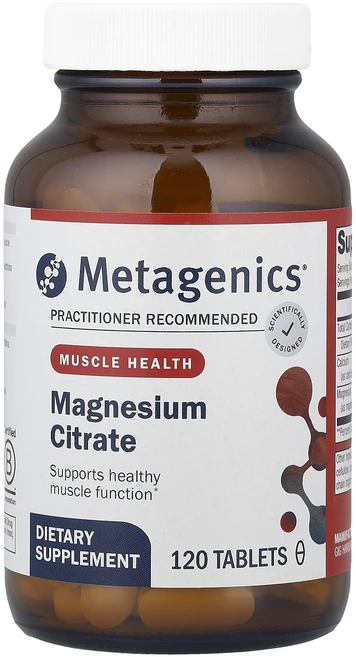 헁복하고 건강하세요 Metagenics 마그네슘시트레이트 근육 건강 120정 늘 챙기셔야합니다, Metagenics마그네슘시트레이트근육건강120정, 1개 - 쿠팡