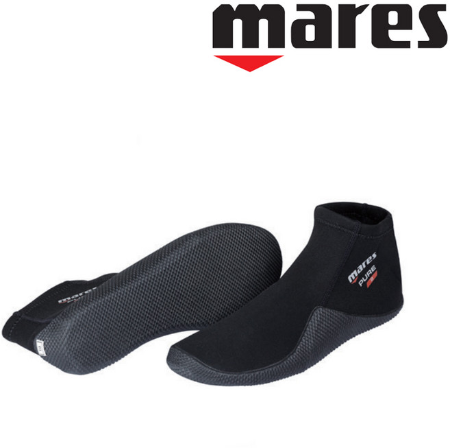 마레스 퓨어 부츠 2mm 오리손/물갈퀴, 블랙, 230