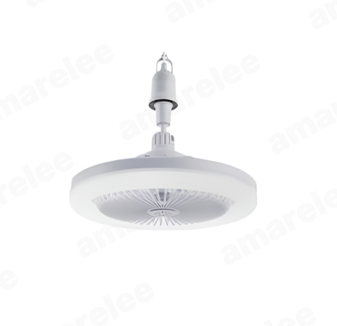 [한정세일]천장형 실링팬 3단 무선리모컨 실링팬 조명 선풍기 초강풍 저소음, 화이트