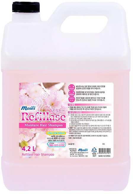 리필라제 모이스처 샴푸, 4.2L, 1개