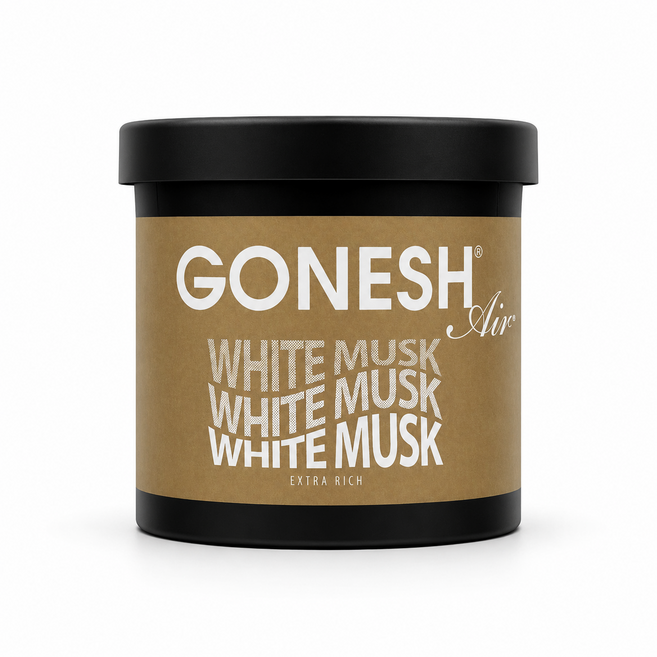 GONESH Air White Musk, 100g, 1個, 白麝香