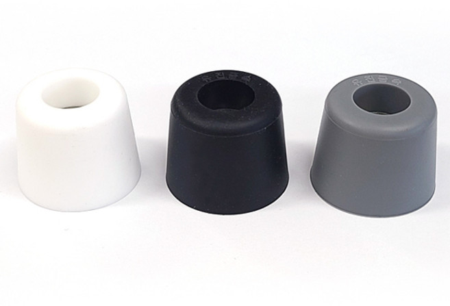 고무 도어스토퍼 쿠션 범퍼 문 닫힘 방지 충격완화, 화이트, 1개