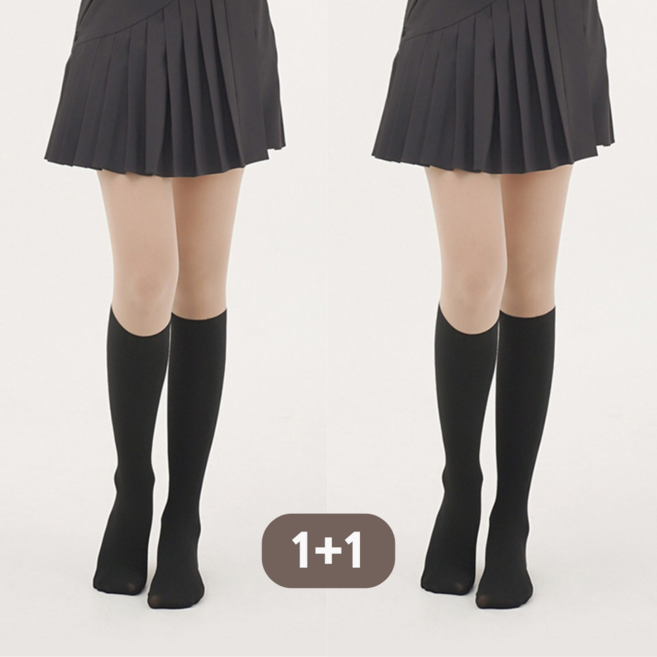 미제르바 골프 투톤 스타킹 고탄력 팬티스타킹