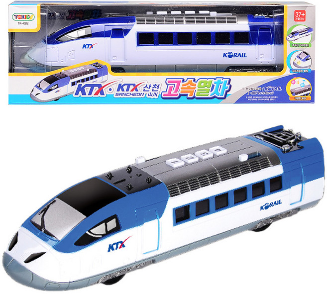 토이벤처 KTX 산천 고속열차 완구, 혼합색상, 1개