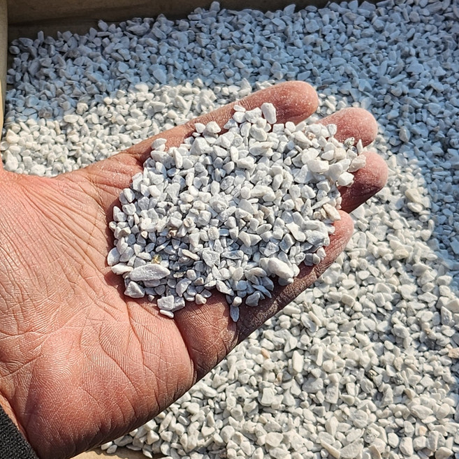 20kg 1mm 백모래 하얀모래 흰모래 콩자갈 광택자갈 인테리어 모래, 1개