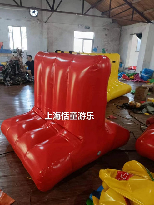 에어바운스 장애물 게임 운동회 달리기 싸커 수련회 행사 체육 풍선 경기, 1개, 이중 가장자리 등반