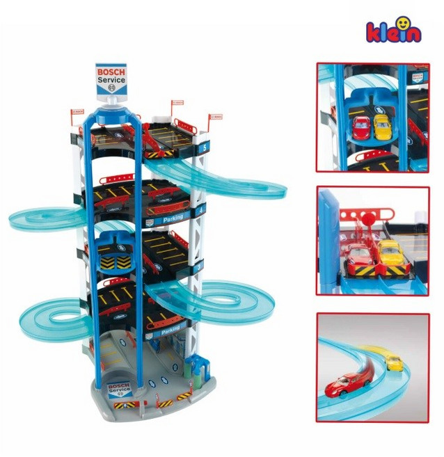 클라인 보쉬토이 주차타워 5단 리뉴얼, KL2813 주차타워(블루), 1개