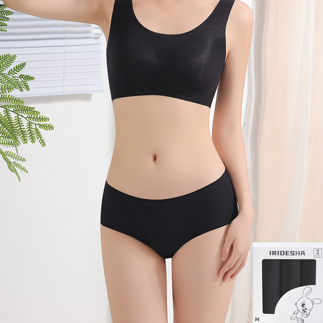 심리스 무선팬티 누드 무봉제 박음질 노라인 편안한 여성팬티 3P/6P