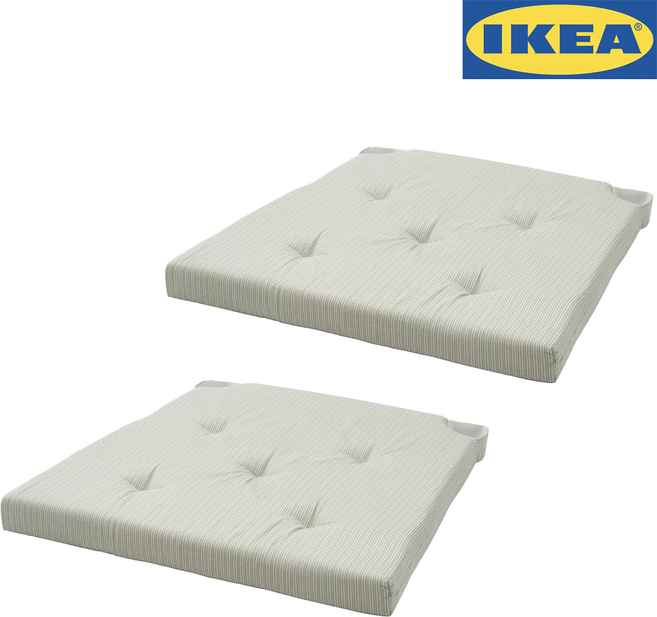 이케아 유스티나 의자패드 방석 2개입