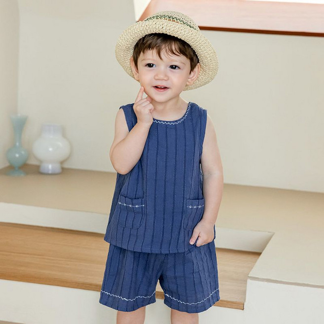 해피프린스 쿠모 아기 셋업