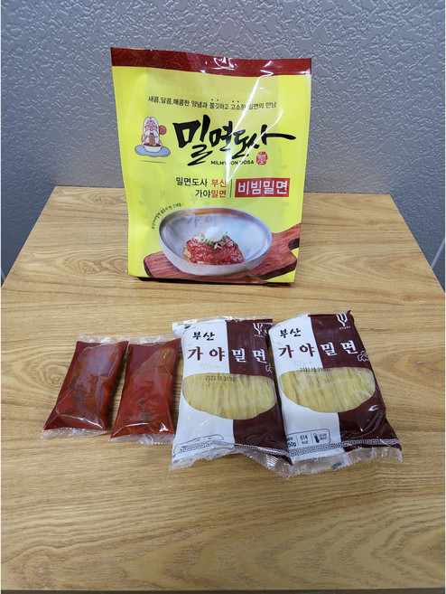 부산 밀면맛집 전통 가야밀면 밀면도사 비빔밀면 (2인분), 1개