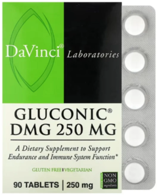 다빈치 랩 오브 버몬트 글루코닉 DMG 250mg 90 정, 90정, 1개 - 쿠팡