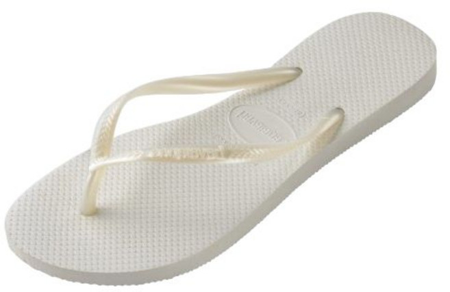 하바이아나스 슬림 플립플랍 쪼리 화이트 매장정품 259300