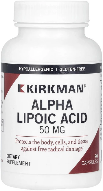 Kirkman Labs 알파리포산 50mg 캡슐 90정, KirkmanLabs알파리포산50mg캡슐90정, 1개 - 쿠팡