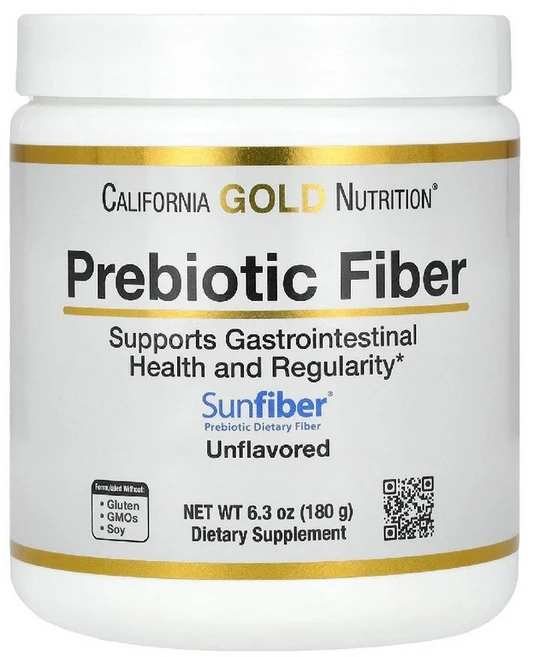 CGN 캘리포니아골드뉴트리션 프리바이오틱스 화이버 180g 구아검 가수분해물, 1개 - 쿠팡