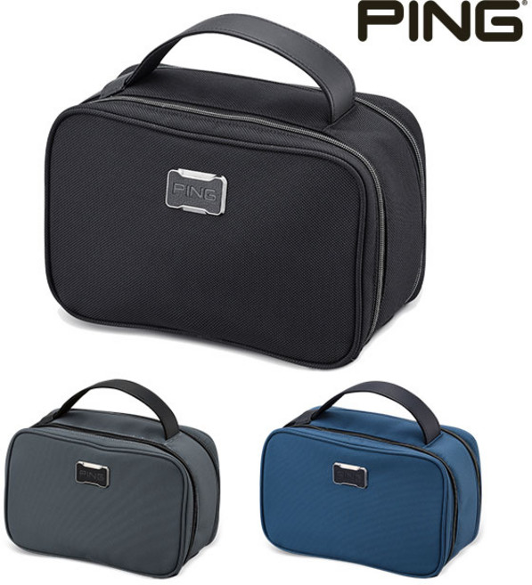 핑 2025 TX 2단 파우치, 그레이, 그레이