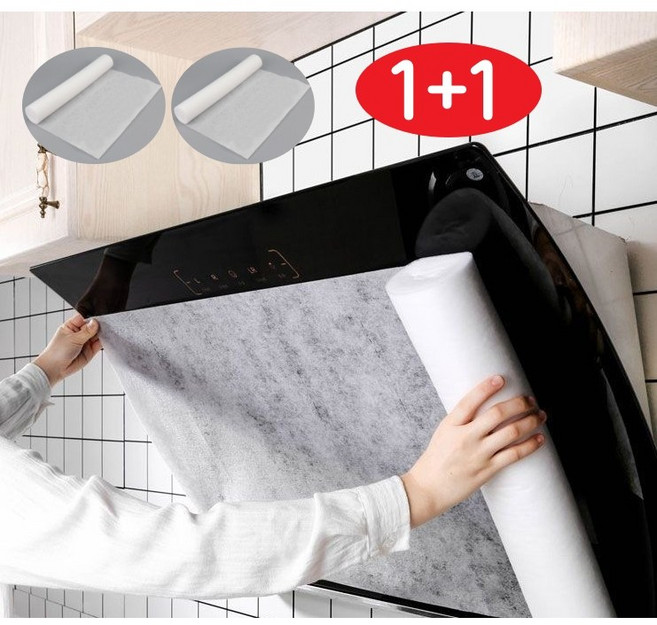 1+1 GF 잘라쓰는 후드망 부직포 필터 환풍기 10M 20M, 2개