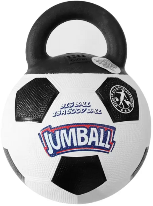 기그위 강아지 손잡이 점볼 장난감 축구공 SLDKF7, 점볼 축구공, 1개