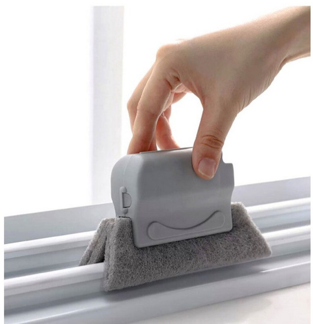 그루픽 창틀 틈새 청소 브러쉬 클린 문틀, 4개