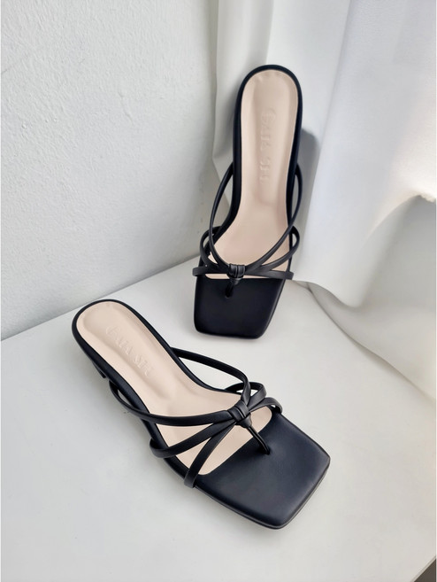 가이아슈 여성용 나나 말랑 쿠션 여름 슬리퍼 뮬 블로퍼 3cm