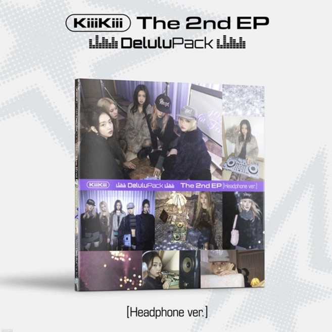 (Headphone버전) 키키 앨범 KiiiKiii 404 New Era 미니2집 Delulu Pack