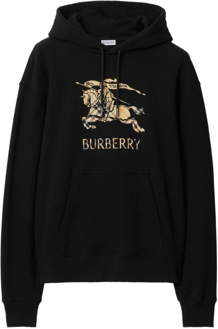 버버리 이퀘스트리안 나이트 셰이드 체크 후디