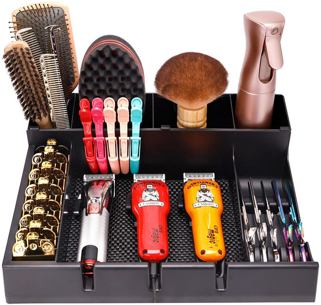 Makone 멀티박스 가위정리대 가위거치대 가위정리함, BLACK/블랙, 1개