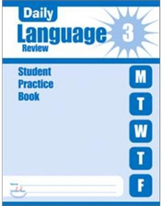 Daily Language Review Grade 3 : Student Practice Books, Evan-Moor Educational Publi...