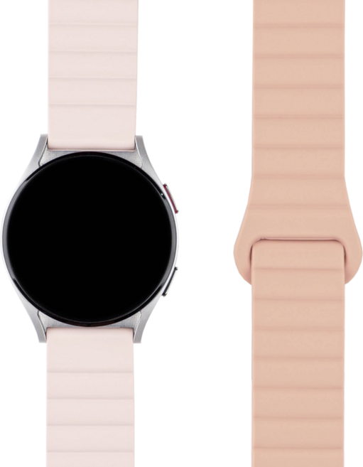 모할랩 갤럭시워치 호환 투톤 링크 마그네틱 스트랩 20mm, 06 핑크 살몬