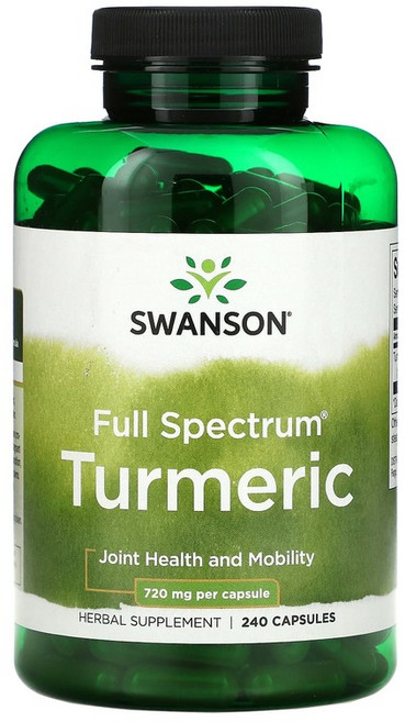 스완슨 풀 스펙트럼 터메릭 360 mg 240정, 1개