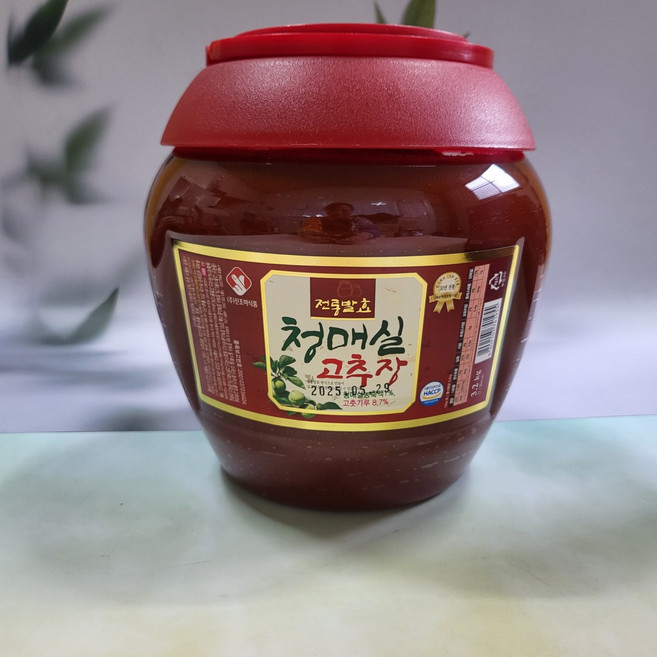 진조미 청매실 고추장, 1개, 3.2kg